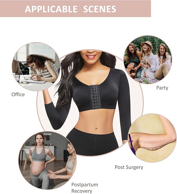 Post-Surgery & Lymphedema Compression Arm Sleeve