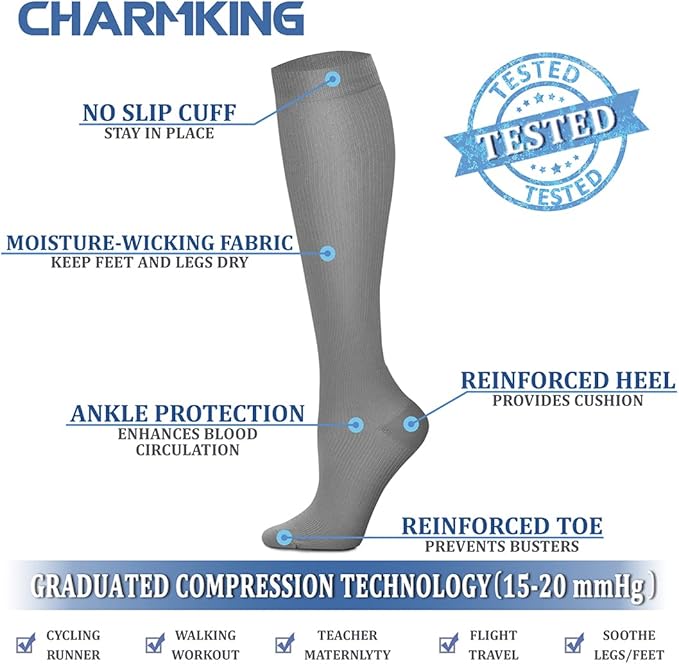 Compression Socks for Women & Men Circulation