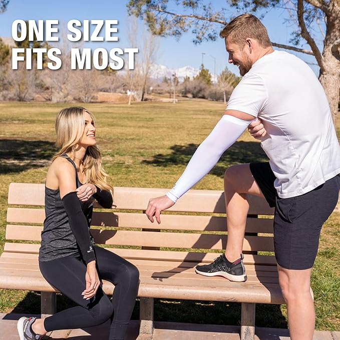 Cooling Arm Sleeves for Men & Women