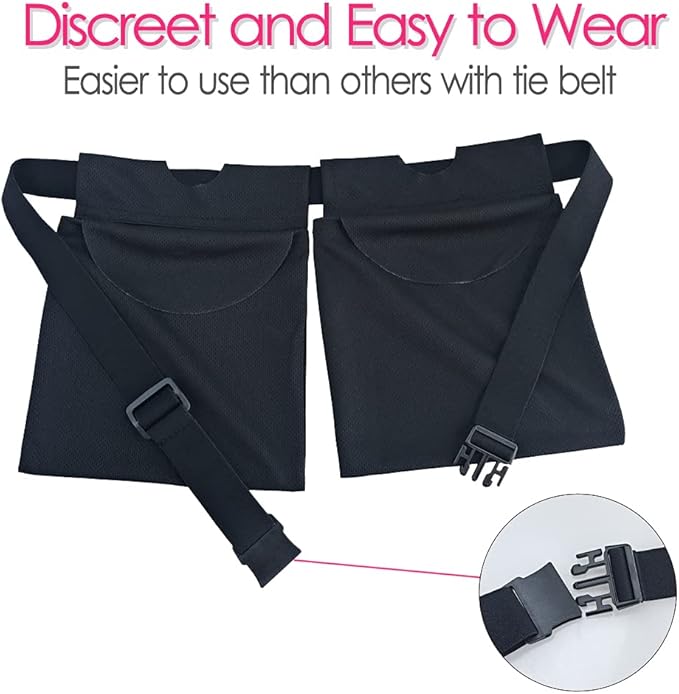 Mastectomy Drain Pouches + Shower Lanyard Set