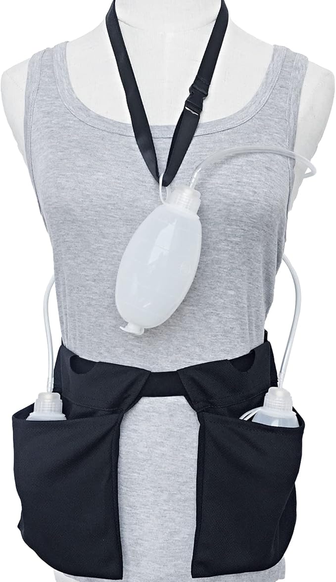 Mastectomy Drain Pouches + Shower Lanyard Set