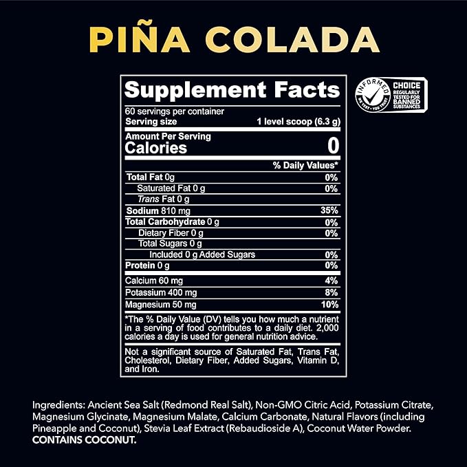 Hydration Electrolyte Powder Mix
