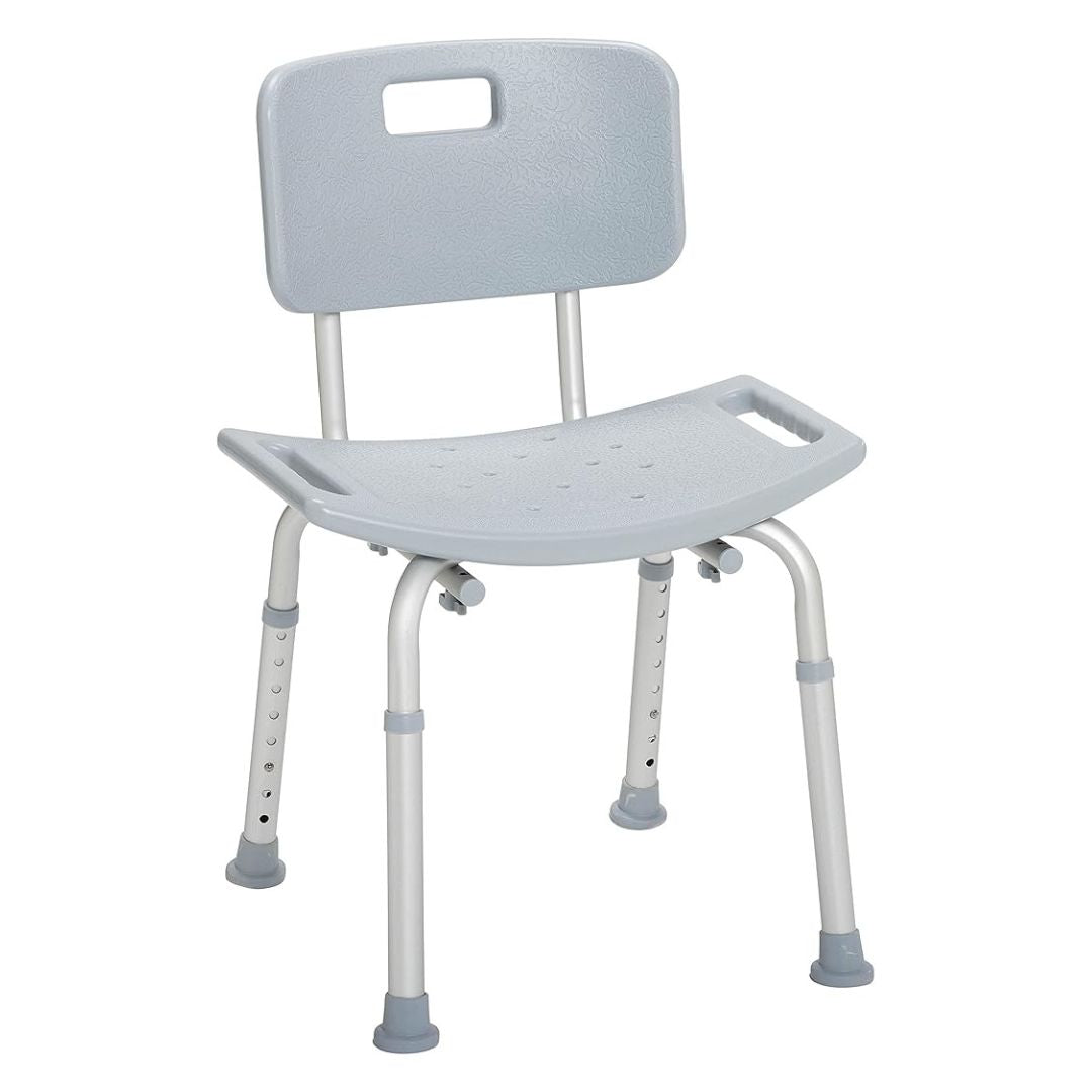 Shower Chair with Back for Post-Op Bathing
