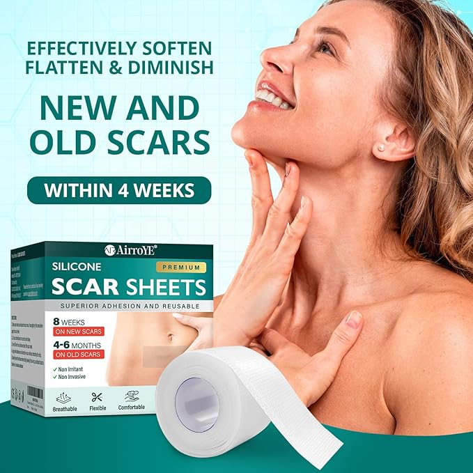 Silicone Scar Sheets for Surgical Scar