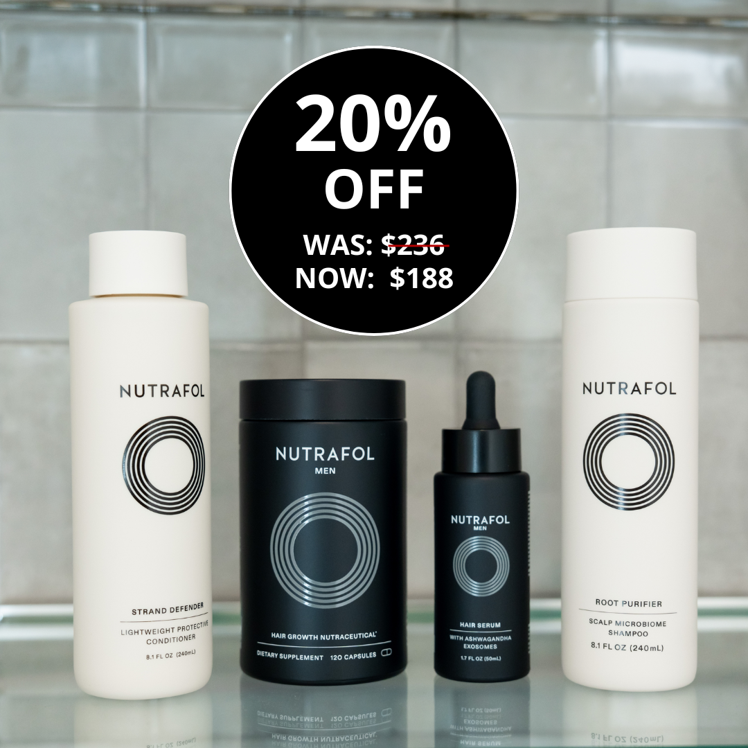 Nutrafol Men’s Hair Health System