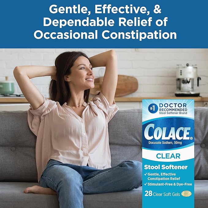 Stool Softener Soft Gel Capsules
