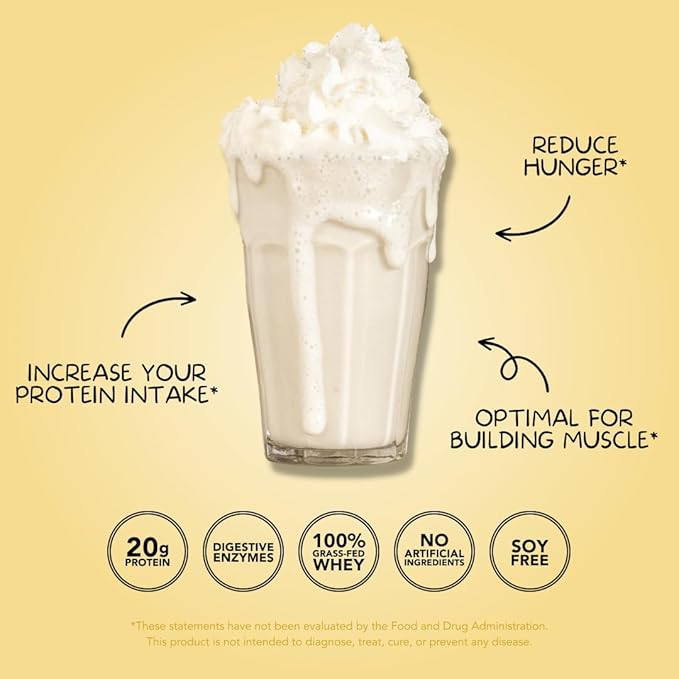 Whey Protein Powder- Vanilla Flavor