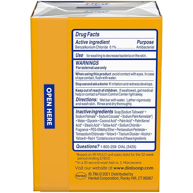 Antibacterial Deodorant Bar Soap