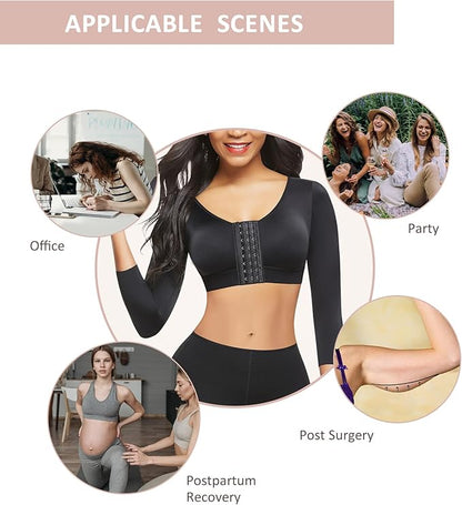 Post-Surgery &amp; Lymphedema Compression Arm Sleeve