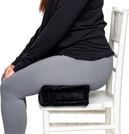 BBL Recovery Pillow for Sitting — Post-Surgery Off-Loading Cushion with Dual-Layer Support, Non-Slip Base, Washable Cover &amp; Travel Bag