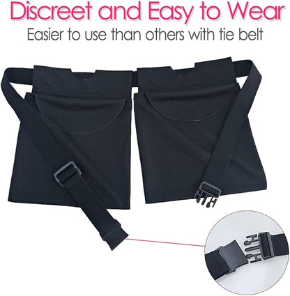 Mastectomy Drain Pouches + Shower Lanyard Set