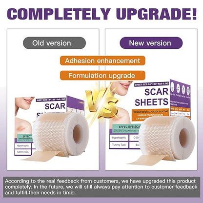 Silicone Scar Removal Strips for Surgical