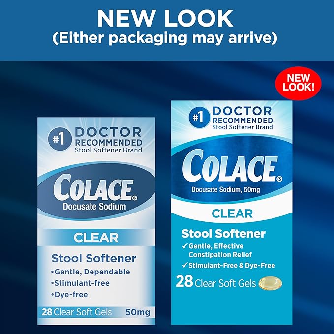 Stool Softener Soft Gel Capsules