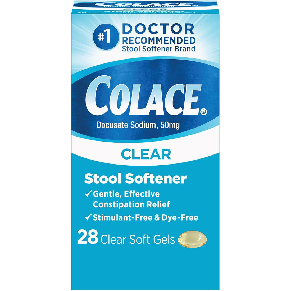 Stool Softener Soft Gel Capsules